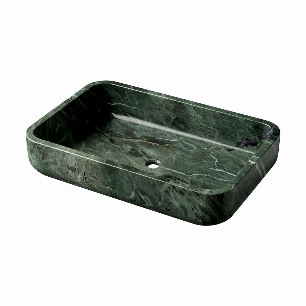 Verde Tia Honed Oasis Marble Sink