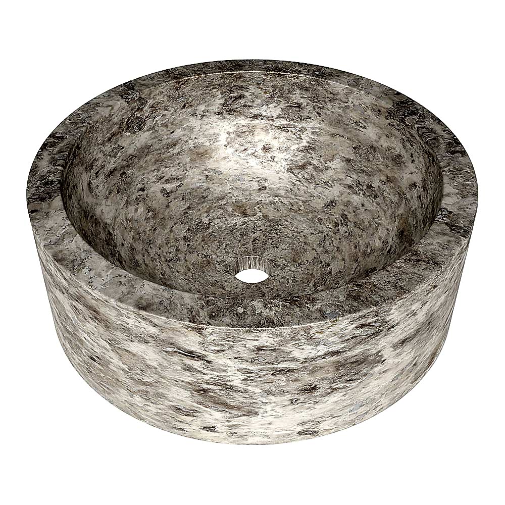Silverado Honed Bowl Travertine Sink