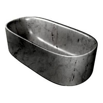 Avalon Honed  Marble Tub 33 30/64×78 47/64