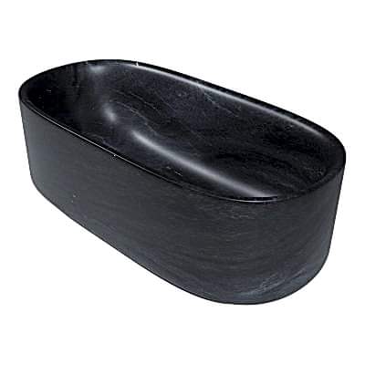 Bardiglo Royal Honed  Marble Tub 33 30/64×78 47/64