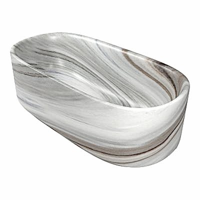 Skyline Honed  Marble Tub 33 30/64×78 47/64