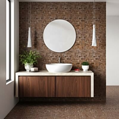 Douz Honed Diagonal Basket Weave Limestone Mosaic 13 3/16×13 3/16 (MS02617)