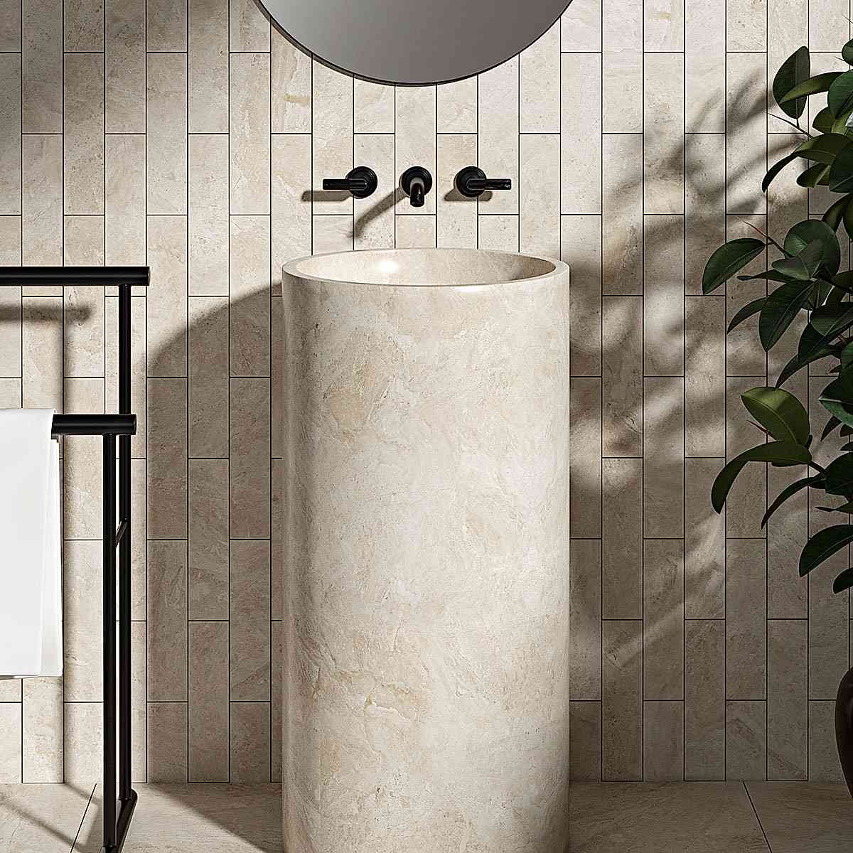 Diana Royal Honed Grandiose Marble Sink