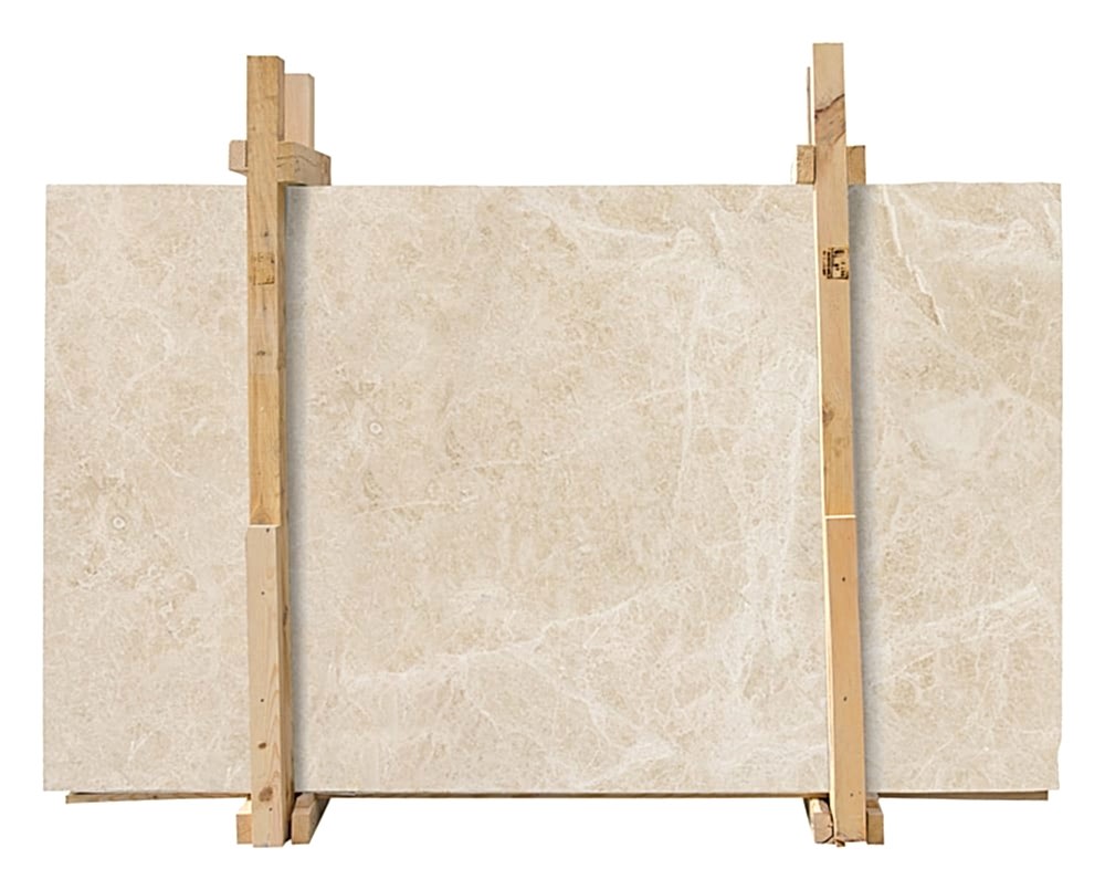 Royal Cream Honed  Marble Slab Random