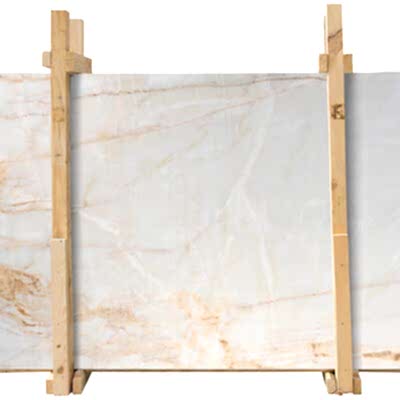 Calacatta Amber Polished  Marble Slab Random
