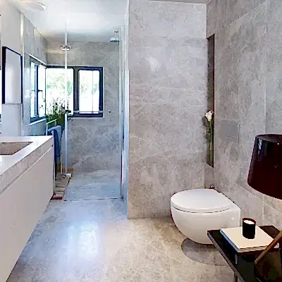 Silver Shadow Marble Collection