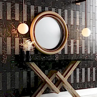 Iris Black Marble Collection