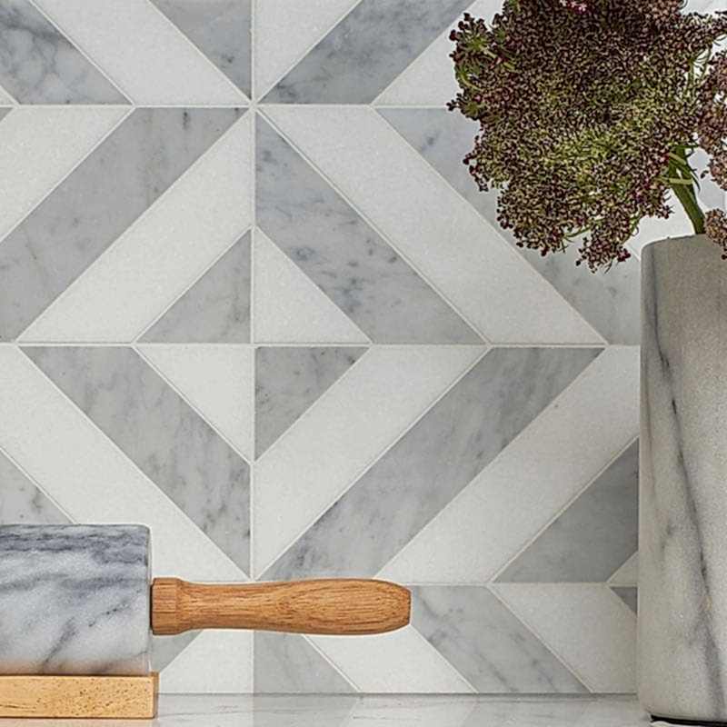 White Carrara Polished Collection